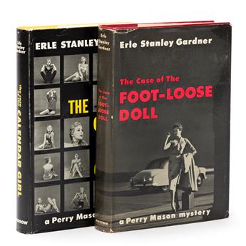 GARDNER, ERLE STANLEY. The Case of the Calendar Girl [and] The Case of the Foot-Loose Doll.